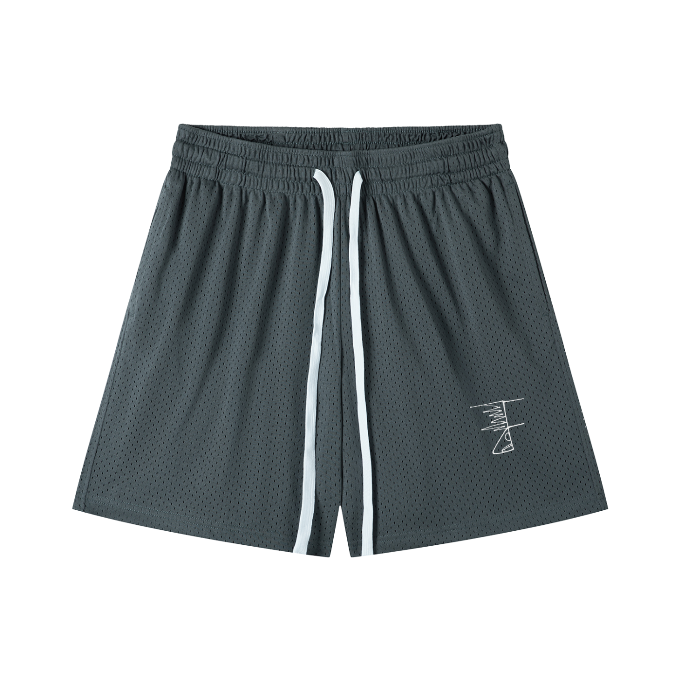 DF MESH LOGO SHORTS