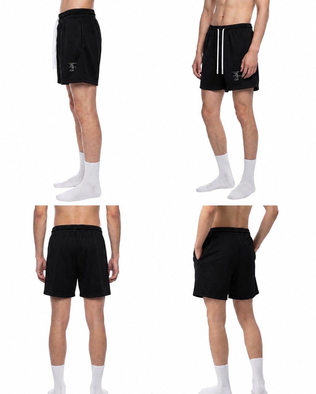 DF MESH LOGO SHORTS